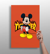 Mice Aluminum Print.
